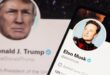 Elon musk and donald trumps x spaces crashes