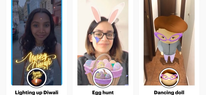 Snaps new ai feature lets you create snapchat lenses by simply describing them