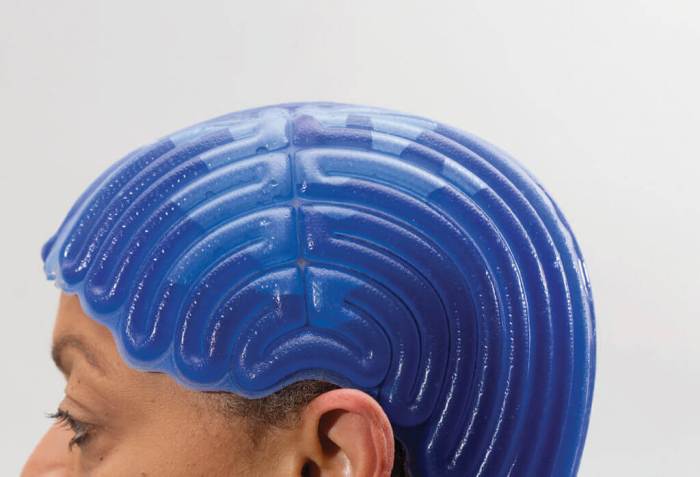 Luminates hair saving chemo helmet nears release as new funding goes toward home cancer care