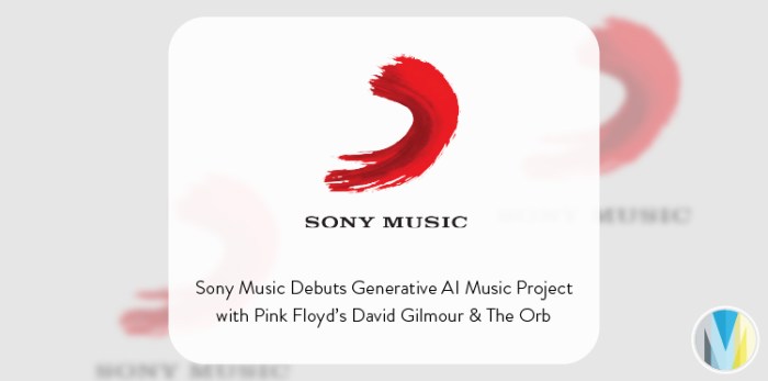 Sony music warns tech companies over unauthorized use of its content to train ai