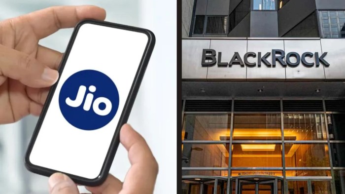 Jio financial blackrock form jv for wealth management and broking in india