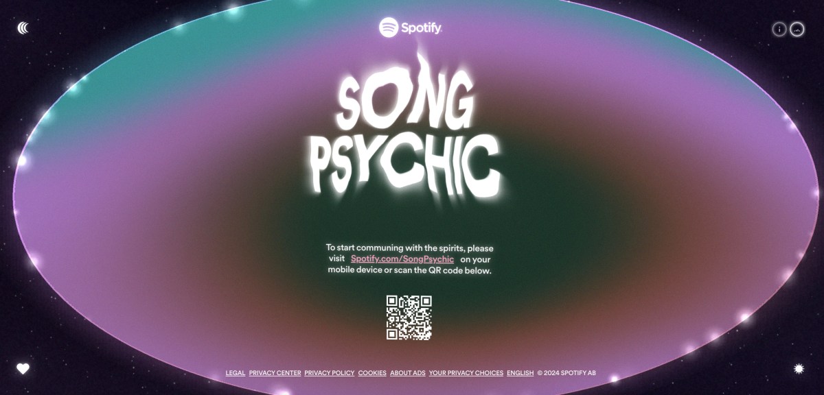 Spotifys new song psychic is like a magic 8 ball that answers your questions with music